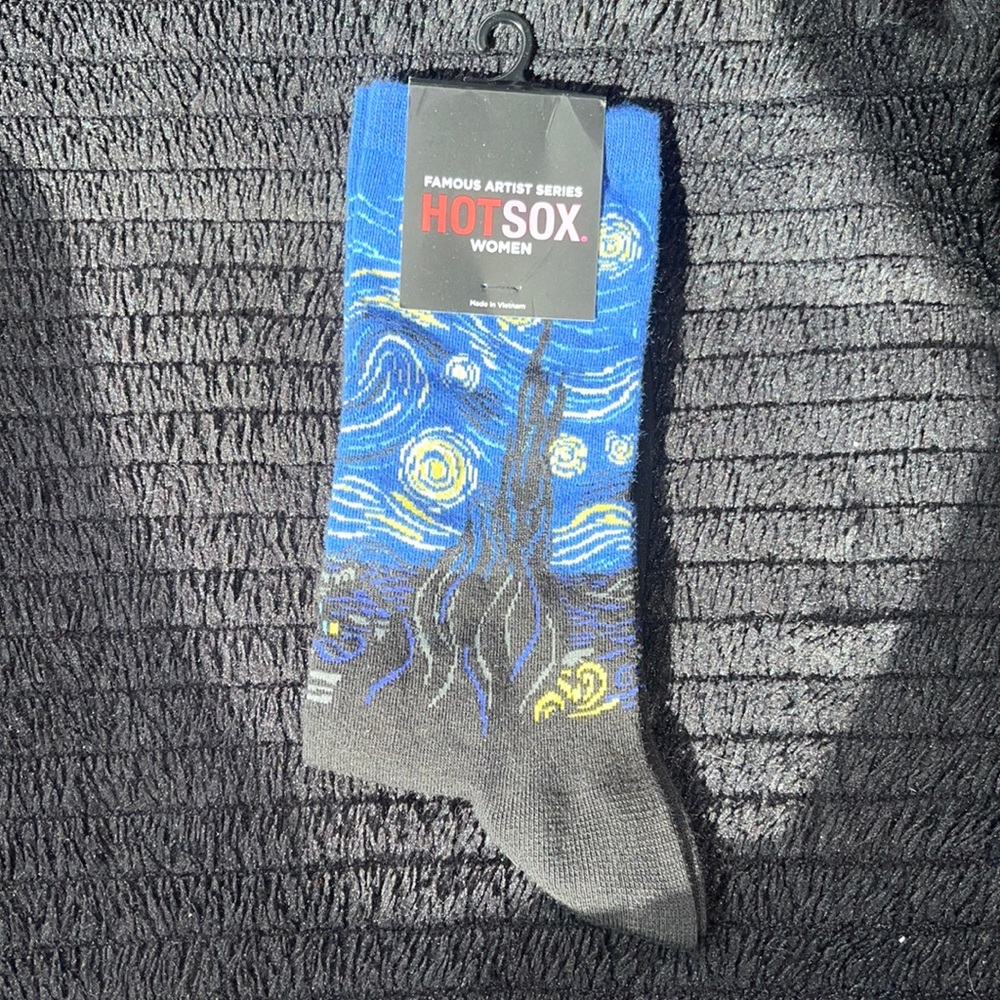 Socks by Hot Sox, new, starry night, Vincent van Gogh
